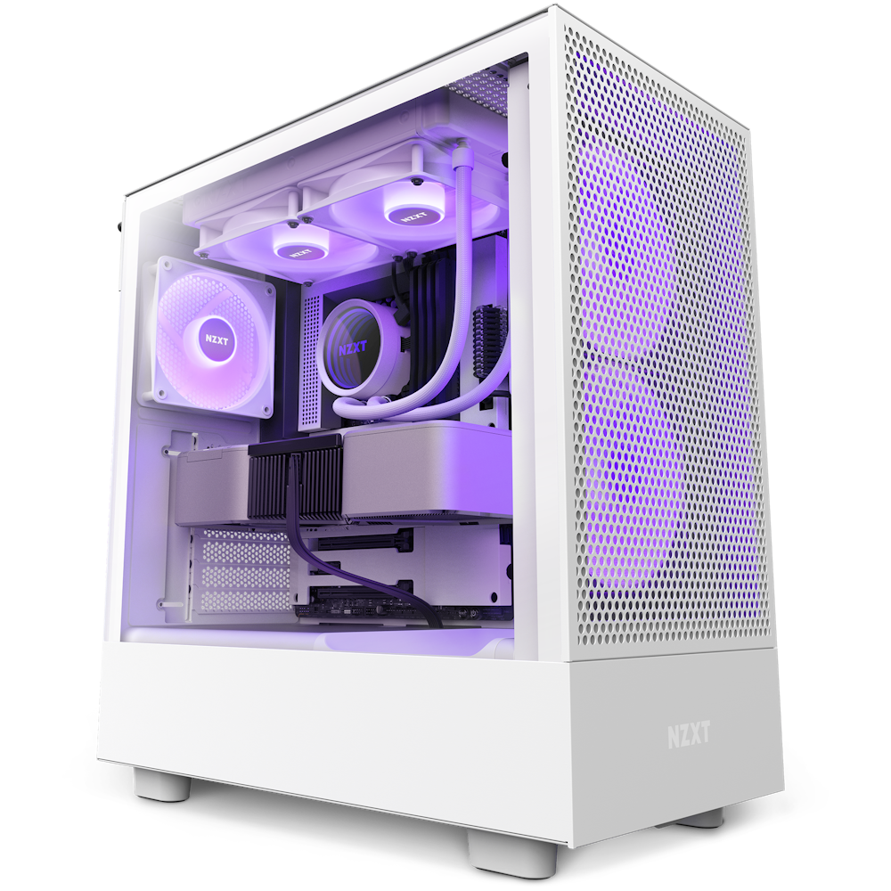 H5 Flow RGB | High Airflow RGB PC Gaming Case | NZXT