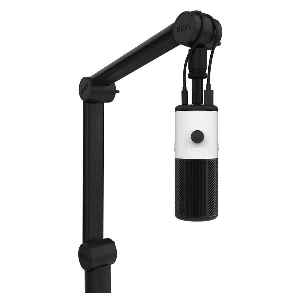 2x Pied de Micro avec Perche Stand Support Double Microphone avec