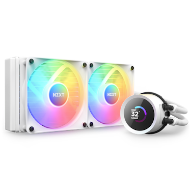 Kraken 240 RGB - Hero - White