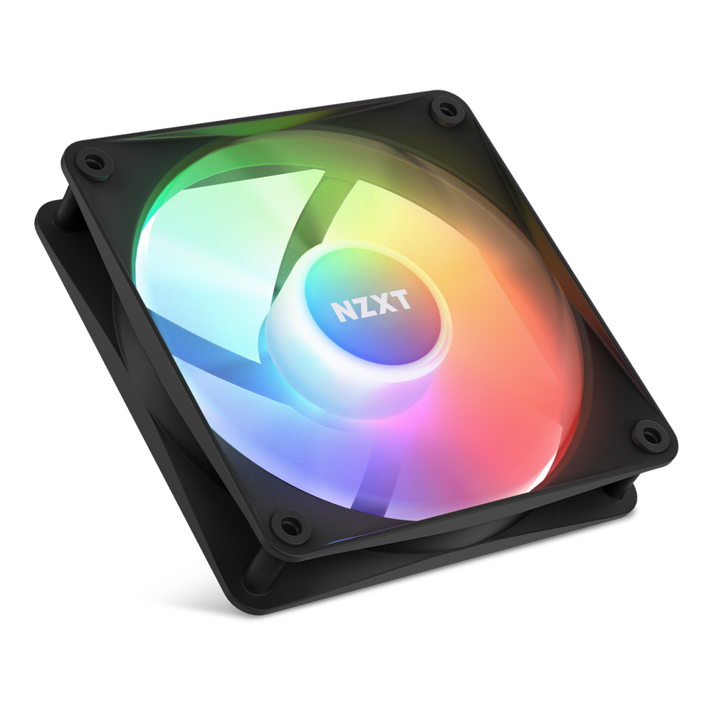 NZXT F120 RGB Core Cooling Fan - 3 Pack (RF-C12TF-B1) – Network Hardwares