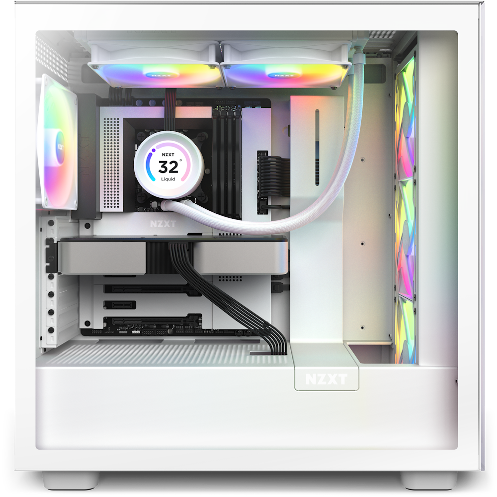 The Ultimate NZXT Build, H7 Flow RGB + Kraken Elite Gaming PC Build