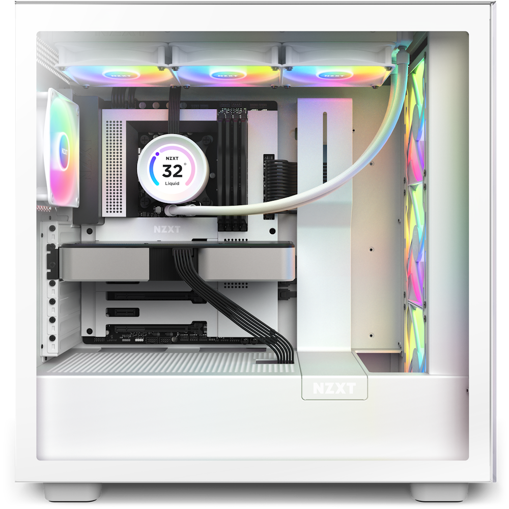 NZXT Kraken Elite 360 RGB White CPU liquid cooler