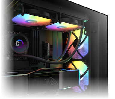 F140 RGB Core Fans Twin Pack, Gaming PCs
