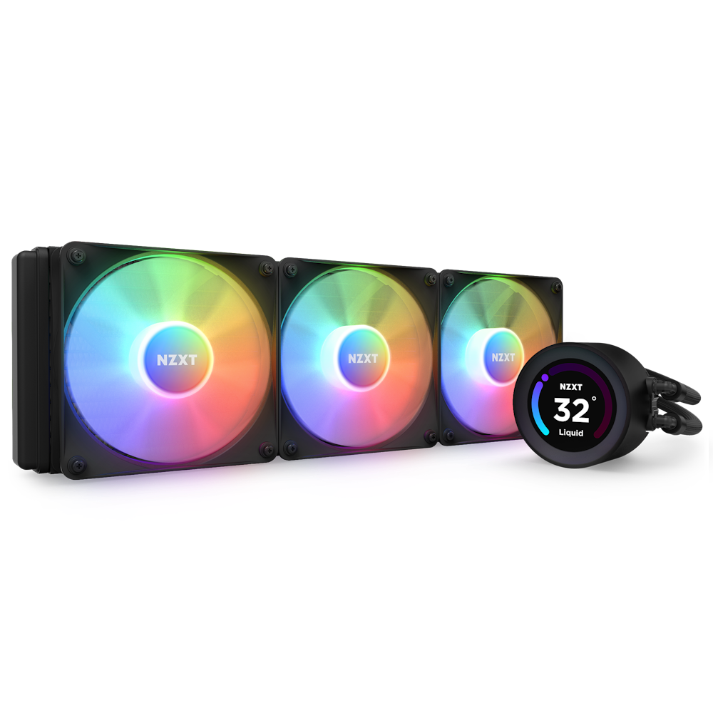 Kraken Elite 360 RGB, LCD CPU Coolers, Gaming PCs