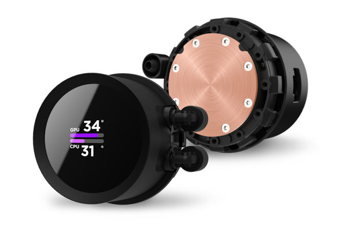 NZXT Kraken 240 - RL-KN240-B1-240mm AIO CPU Wasserkühlung - 1,54