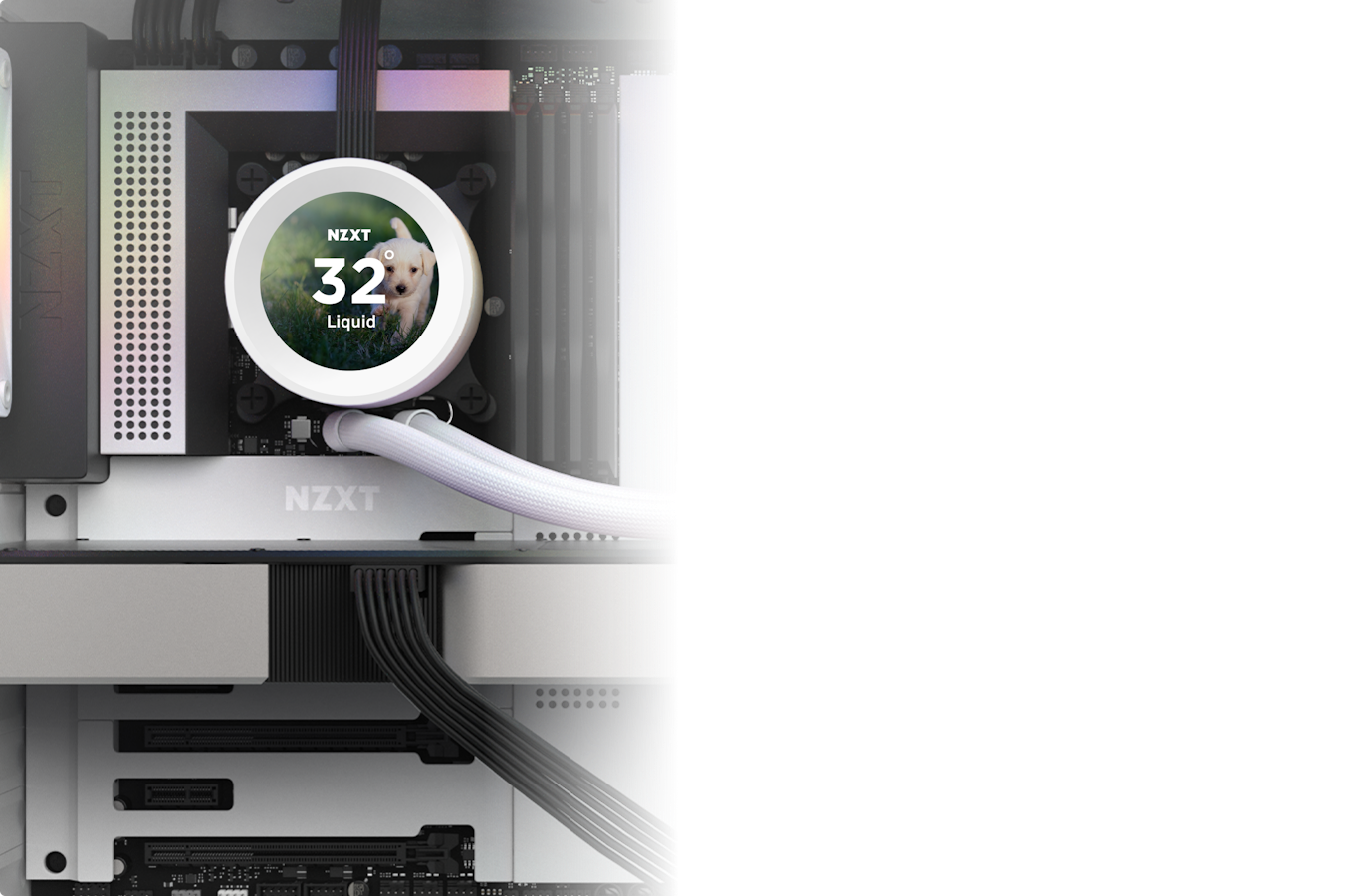 NZXT Kraken 360 RGB BLACK Liquid Cooler WITH LCD DISPLAY