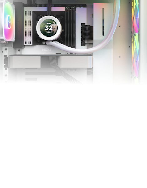Game One - NZXT Kraken 240 RGB 240mm All-in-one Liquid Cooler with LCD  Display [White] - Game One PH