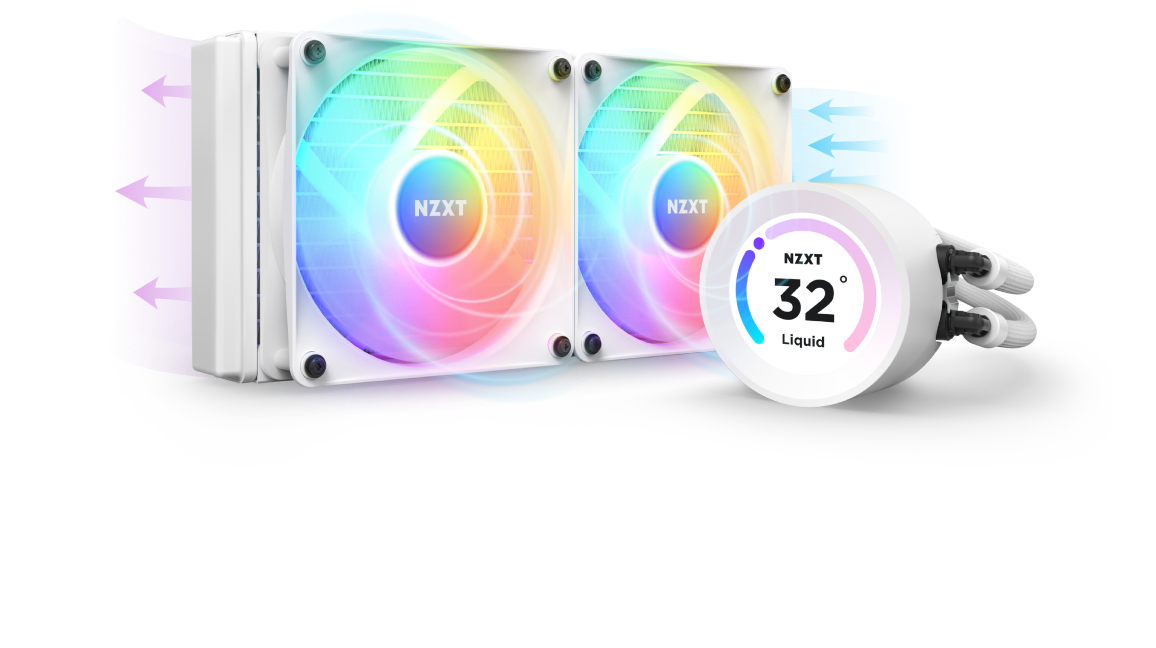 NZXT Colorful Cooling