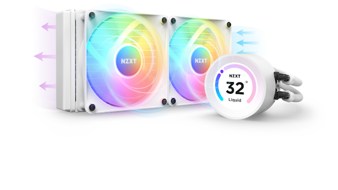 | Kraken CPU LCD PCs NZXT Gaming 240 | RGB | Coolers Elite