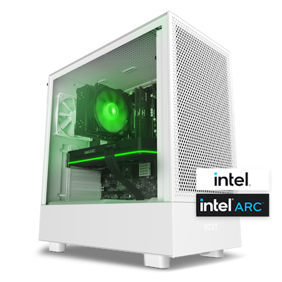 Player: One Intel Arc Edition PC - Hero - White
