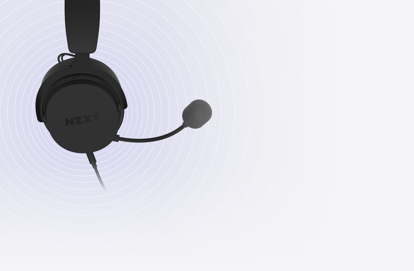 Headset Floating in Space
