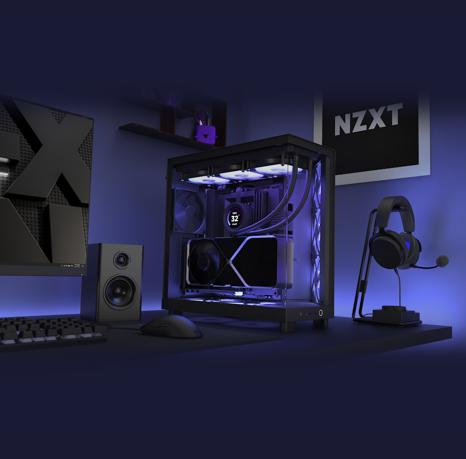 Precision cooling with thoughtfully designed airflow - the NZXT H6