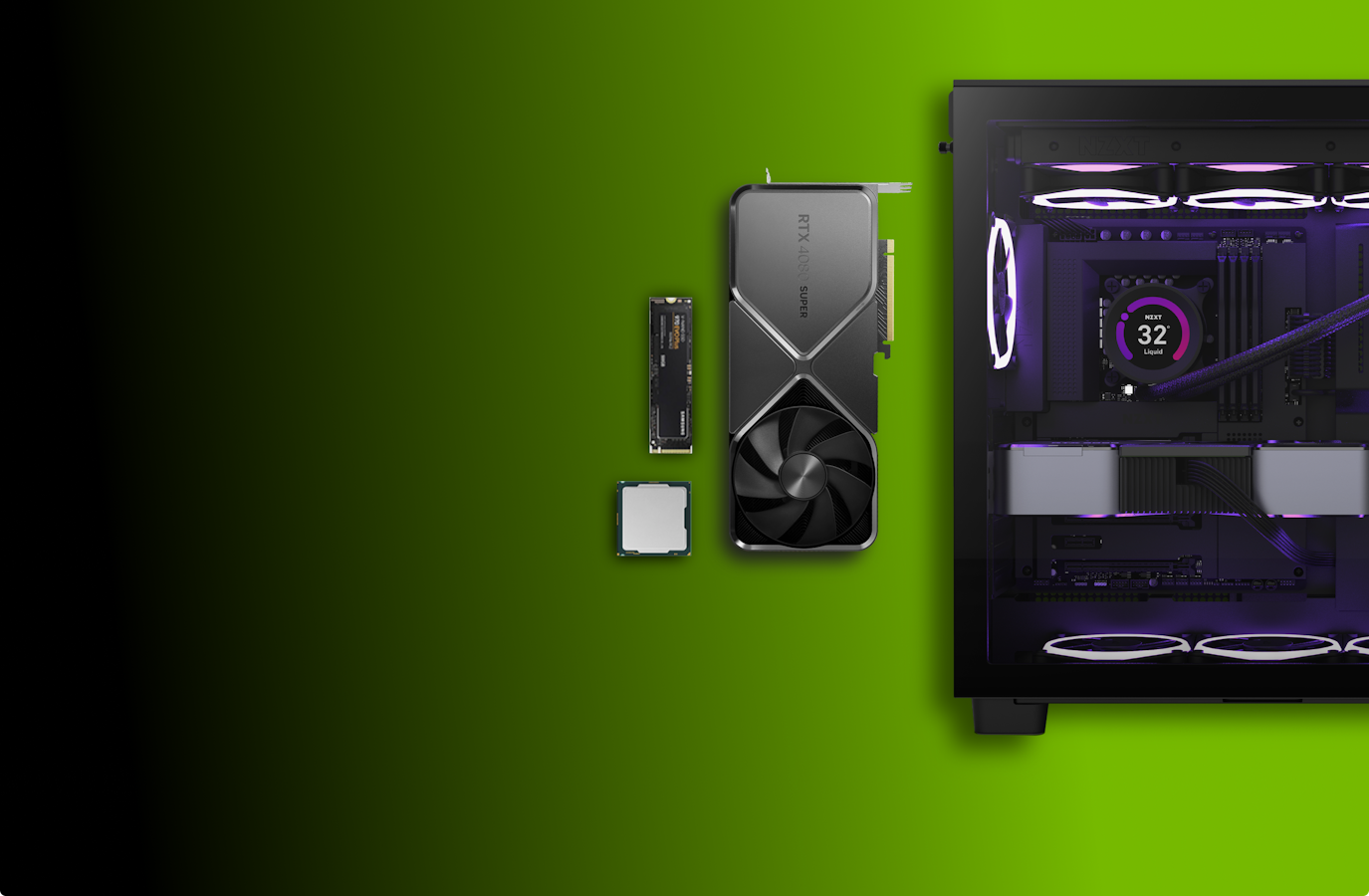 Nvidia Bkg - NZXT components