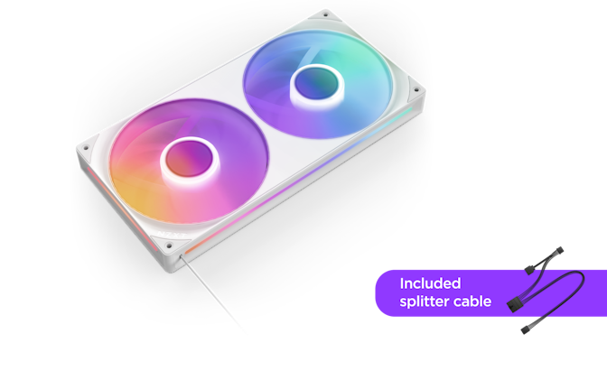 F240 RGB Core – inklusive Splitterkabel