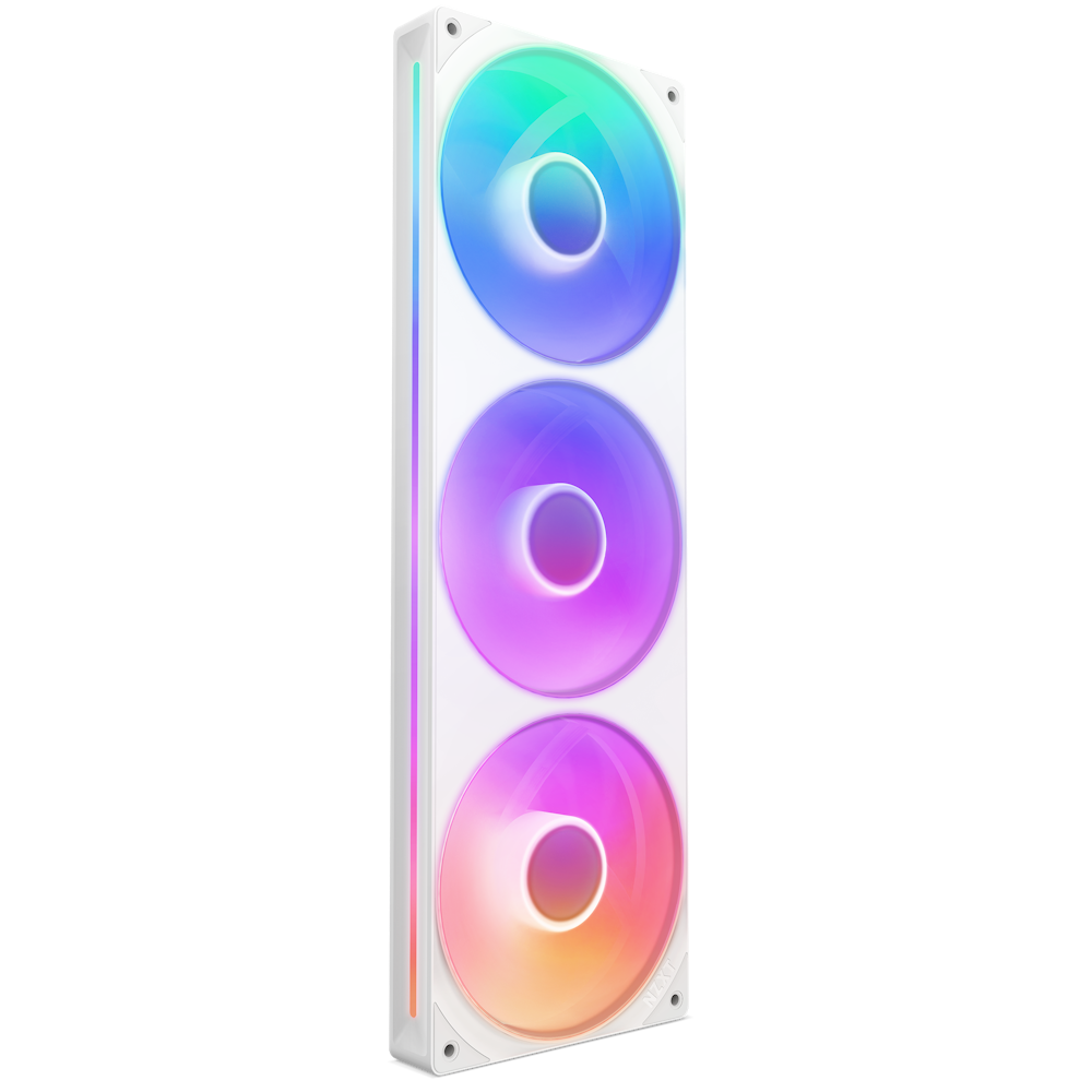 F360 RGB Core Front Angled View White