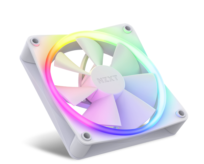 White F120 RGB Fan