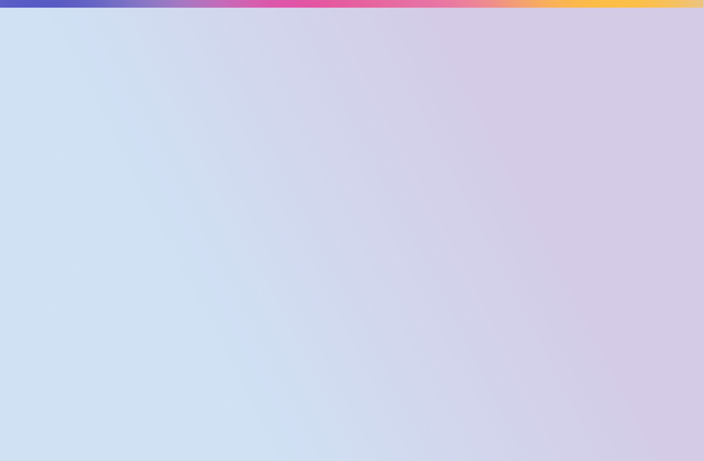 Light Blue to Pink Gradient Background