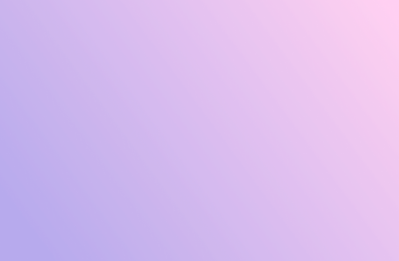 Light Purple to Pink Gradient Background