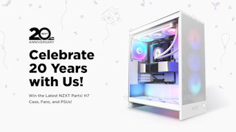 NZXT's 20th Anniversary Giveaway