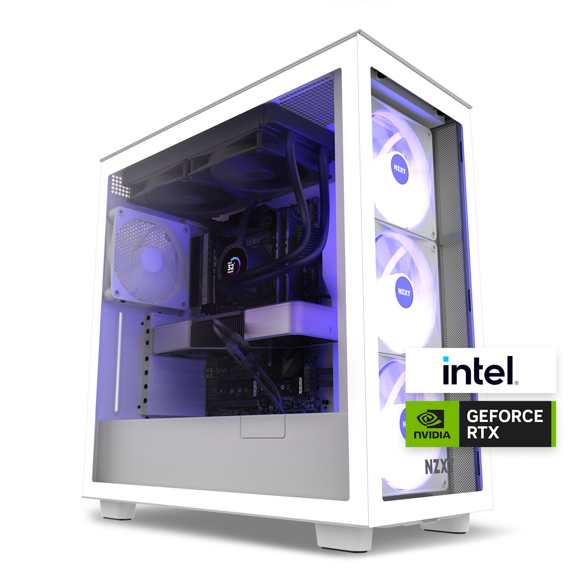 NZXT| Player: Three Gaming PC | RTX™ 4070 Ti/4080 SUPER