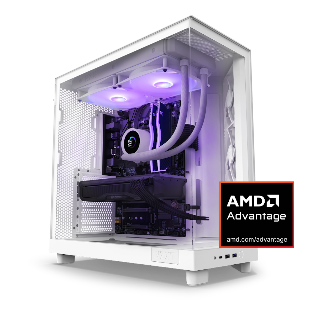 NZXT| Player: Three AMD Edition Gaming PC | RX 7900 XTX