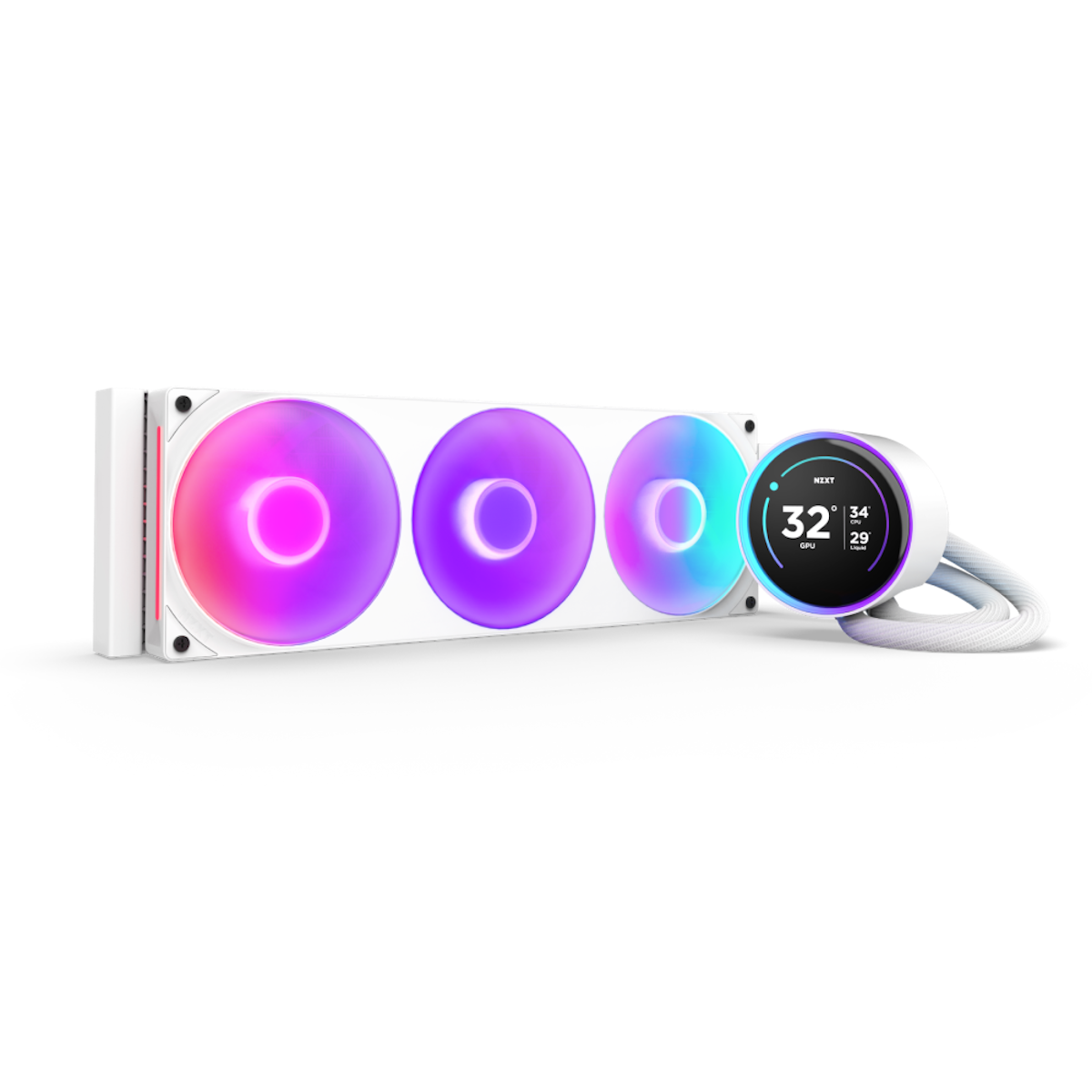 ELIQ NZXT KRAKEN ELITE RGB 360MM V2 BLANCO RLKR36EW2 - RL-KR36E-W2