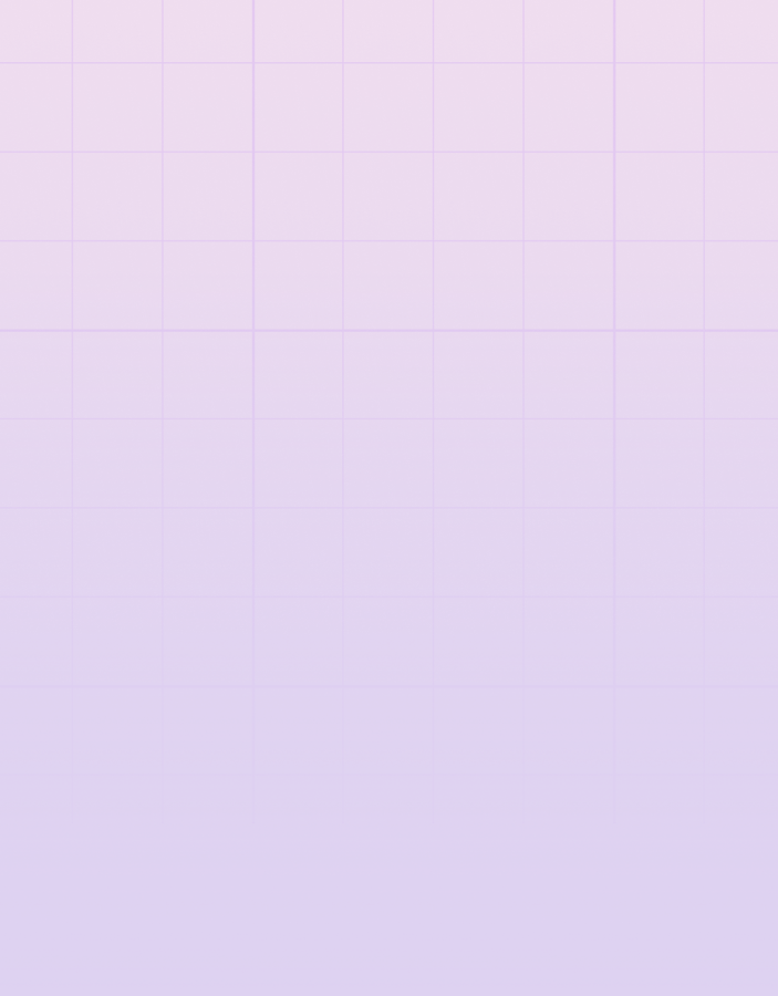 Light purple and pink gradient background with grid