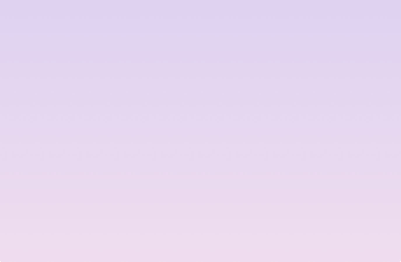 Light Lavender Gradient - Bkg