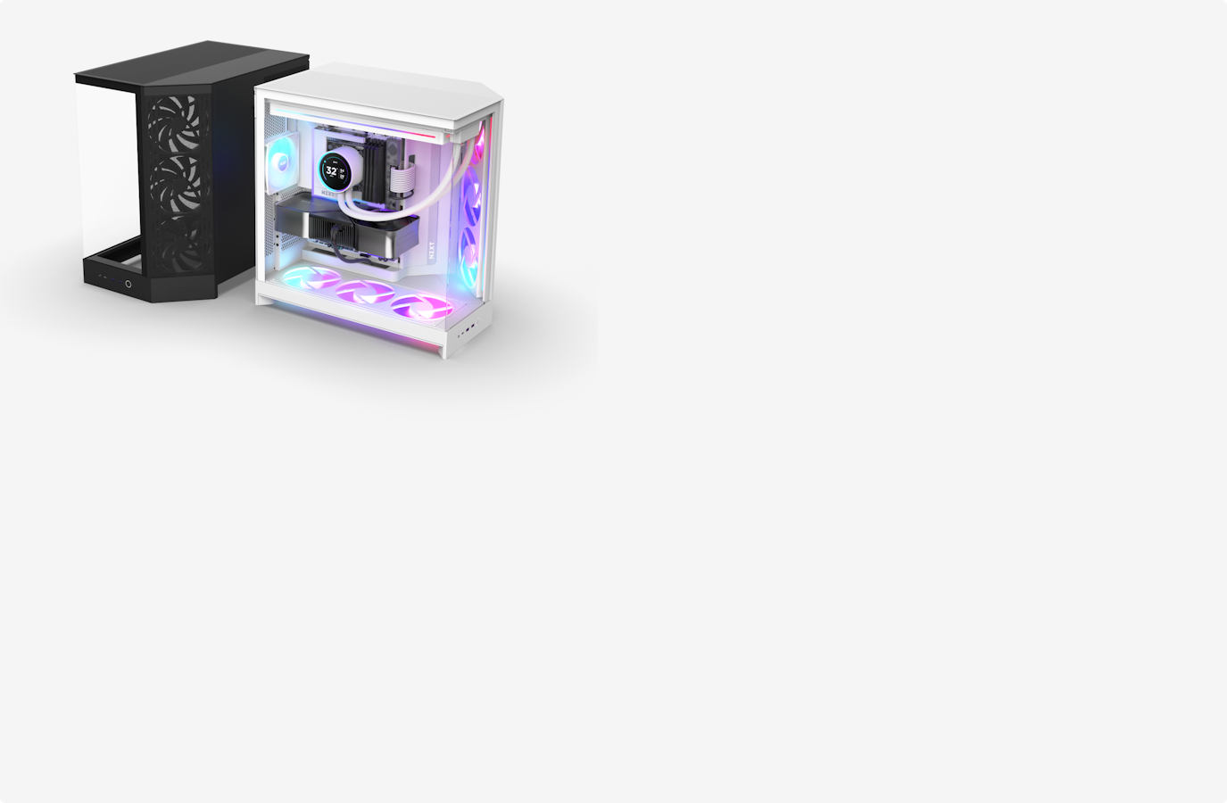 H9 Flow RGB + - Spacious Dual Chamber