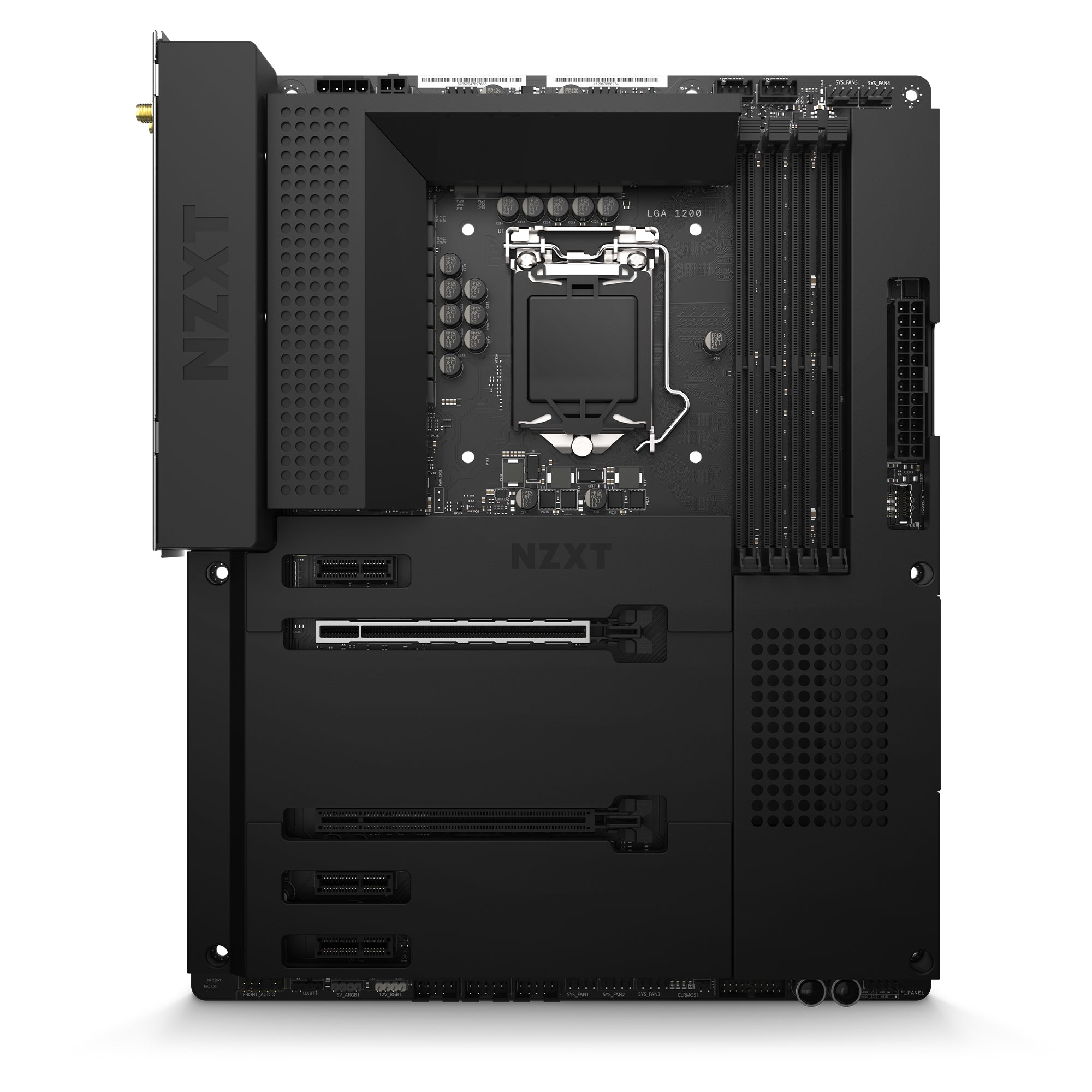 NZXT N7 B590 Black Front