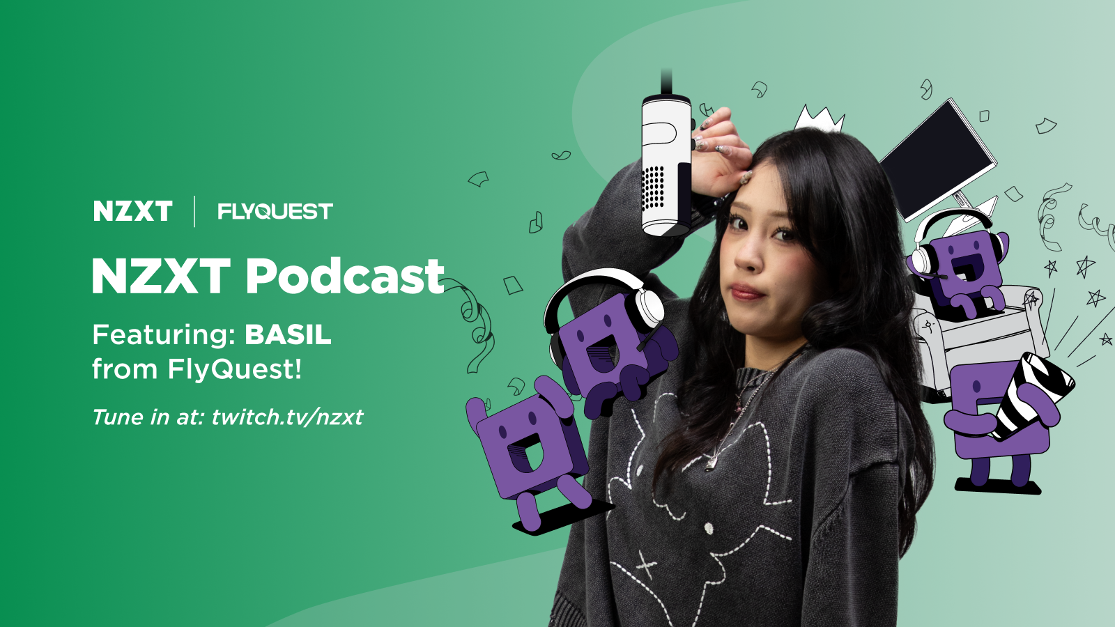 Following Your Compass: Basil on Her Creative Journey - NZXT Podcast #202