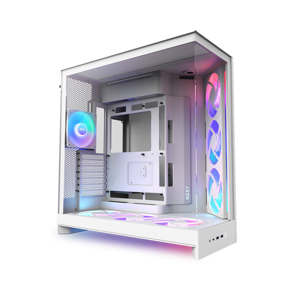 Rgb Flow NZXT | H9 Flow RGB+ | Caja ATX de Torre Media de Doble Cámara