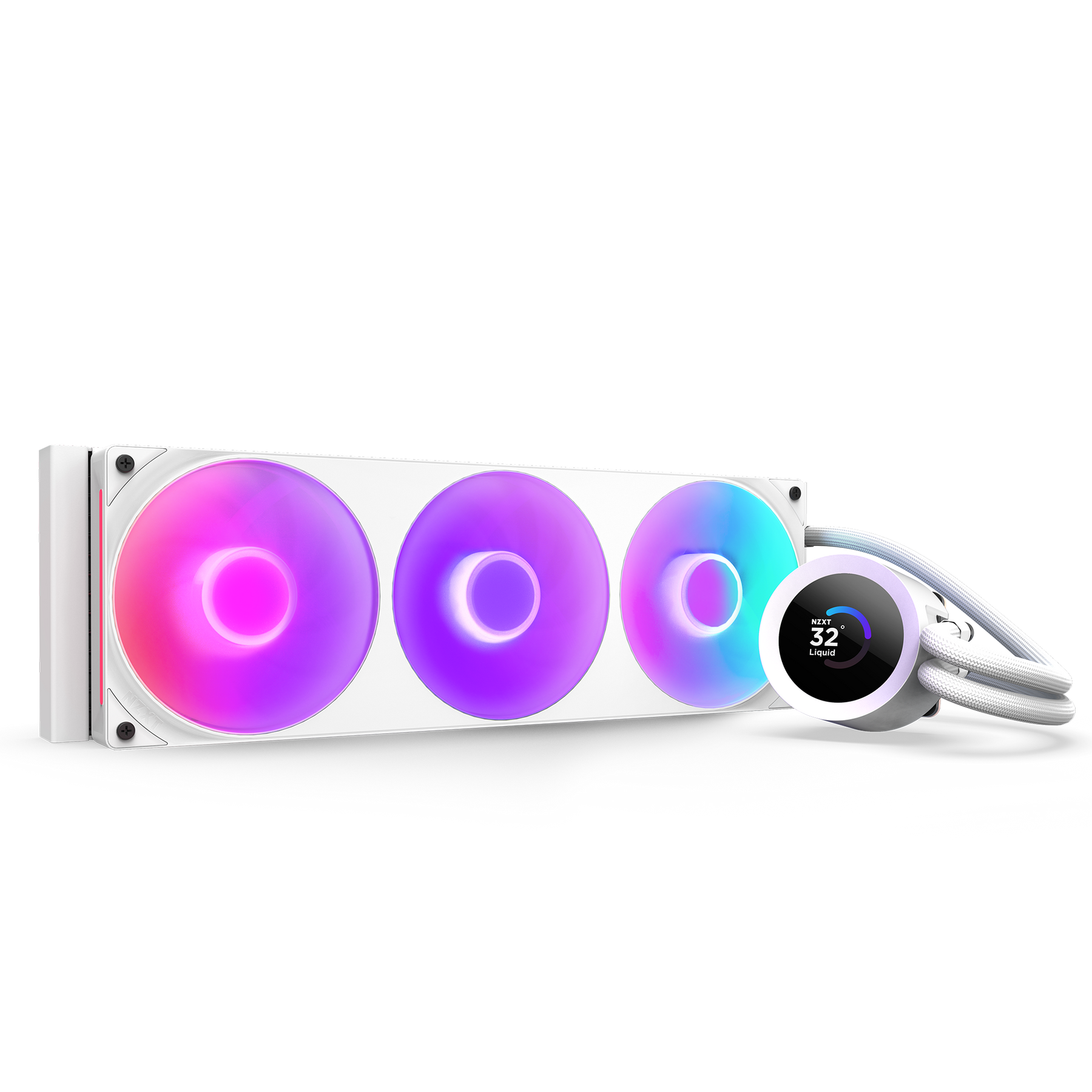 NZXT Kraken Plus 360 RGB RGB AIO Liquid Cooler nzxt-kraken-plus-360-rgb-rgb-aio-liquid-cooler