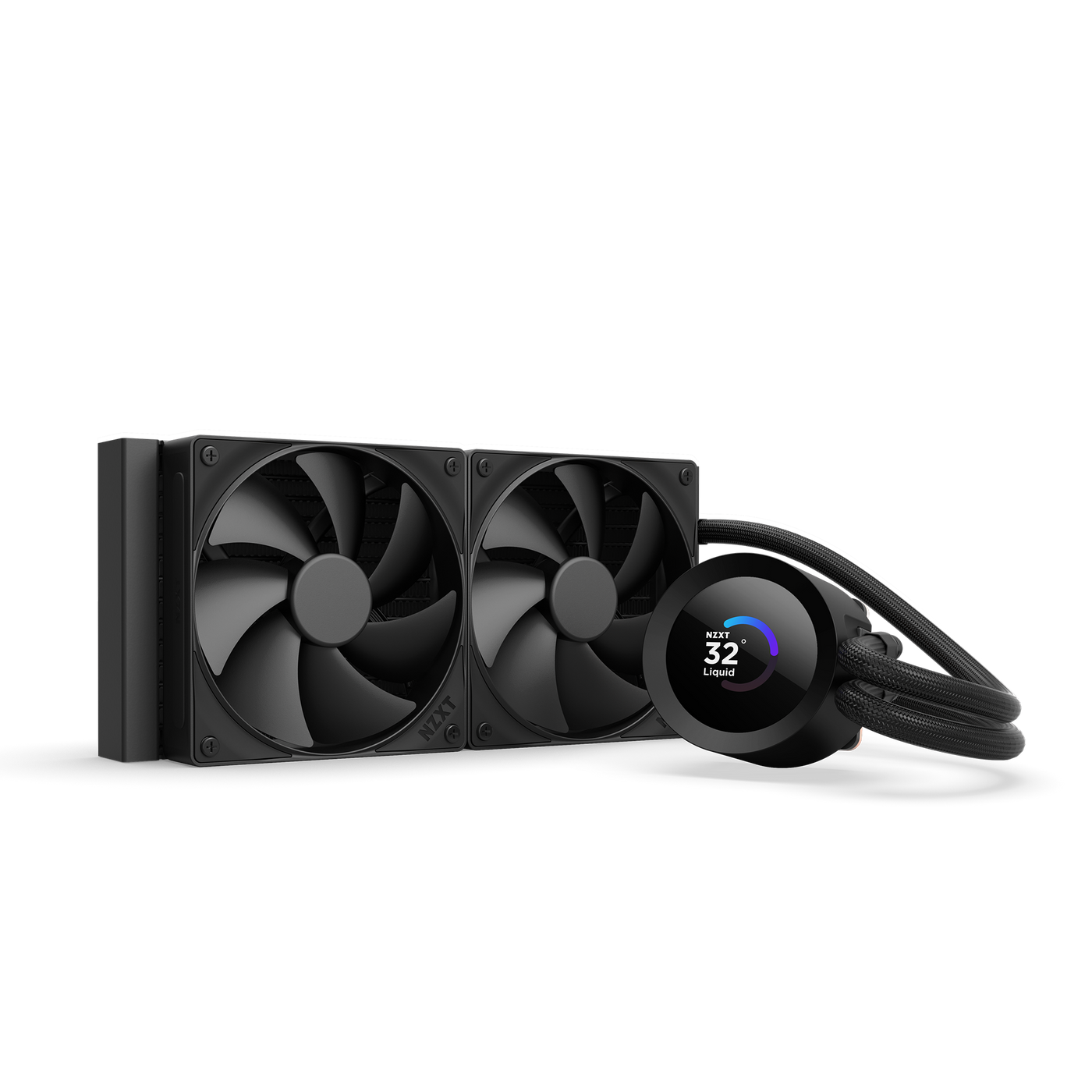 NZXT Kraken Plus 240 240mm AIO Liquid Cooler nzxt-kraken-plus-240-240mm-aio-liquid-cooler