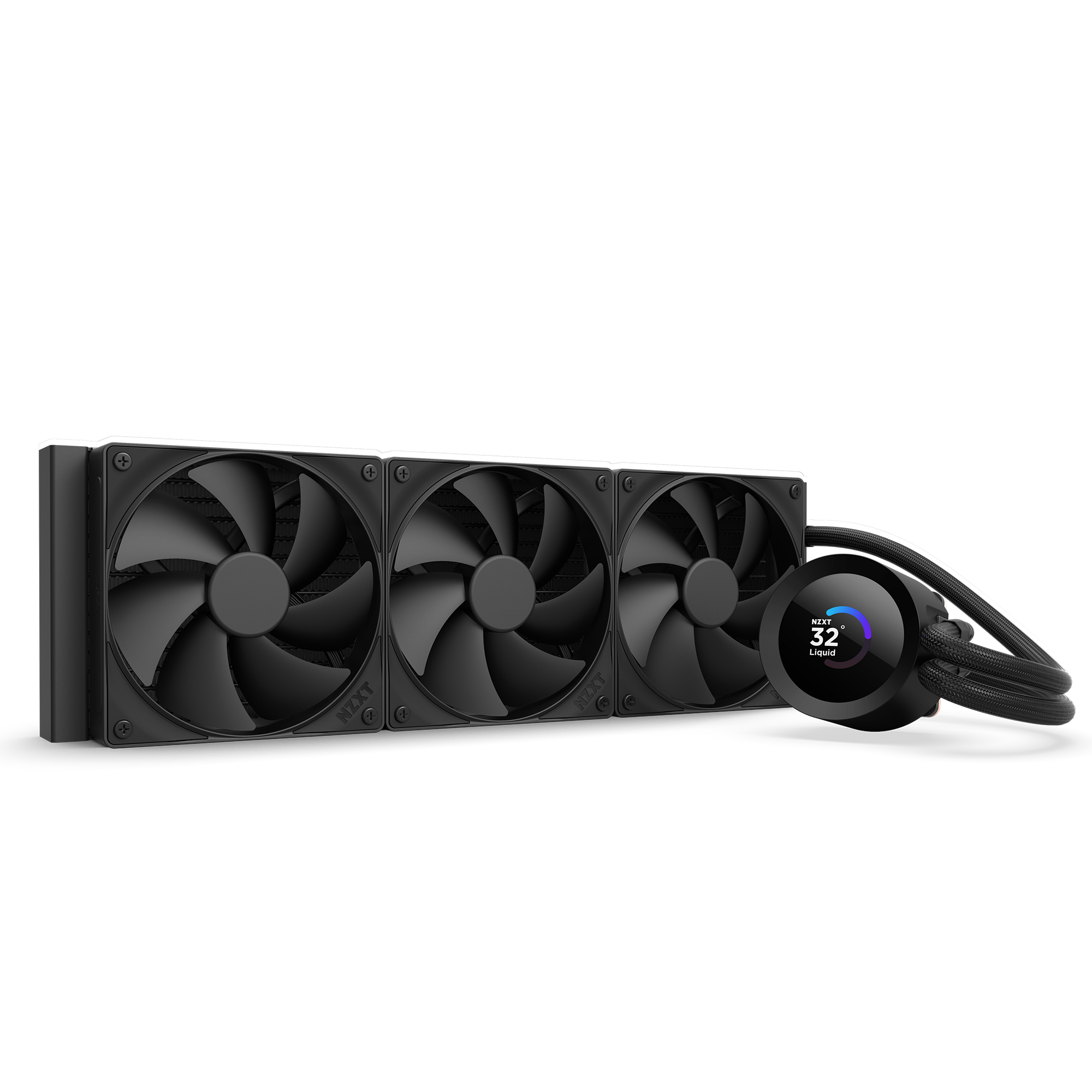 NZXT | Kraken Plus 360 | LCDスクリーン付き360mm AIO液体クーラー NZXT | Kraken Plus 360 | LCDスクリーン付き360mm AIO液体クーラー