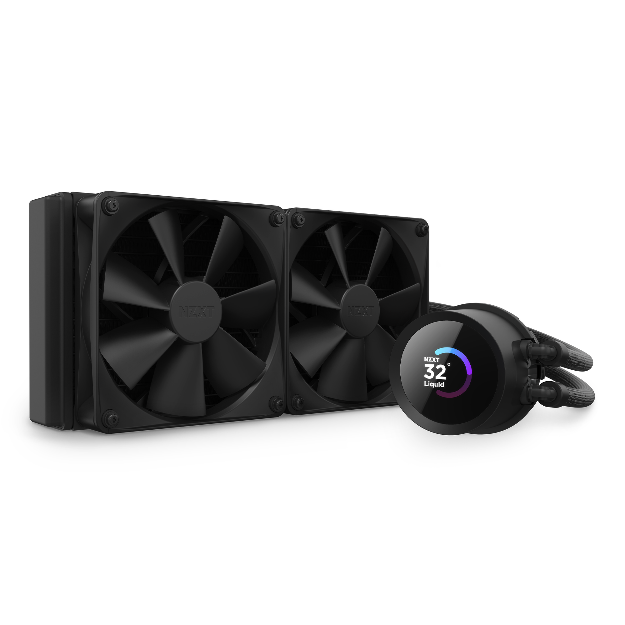 Kraken 240 | 240mm AIO Liquid Cooler with LCD Display | NZXT Kraken 240 | 240mm AIO Liquid Cooler with LCD Display | NZXT