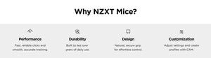 NZXT Gaming Mice | Lightweight, High-DPI, and RGB Options