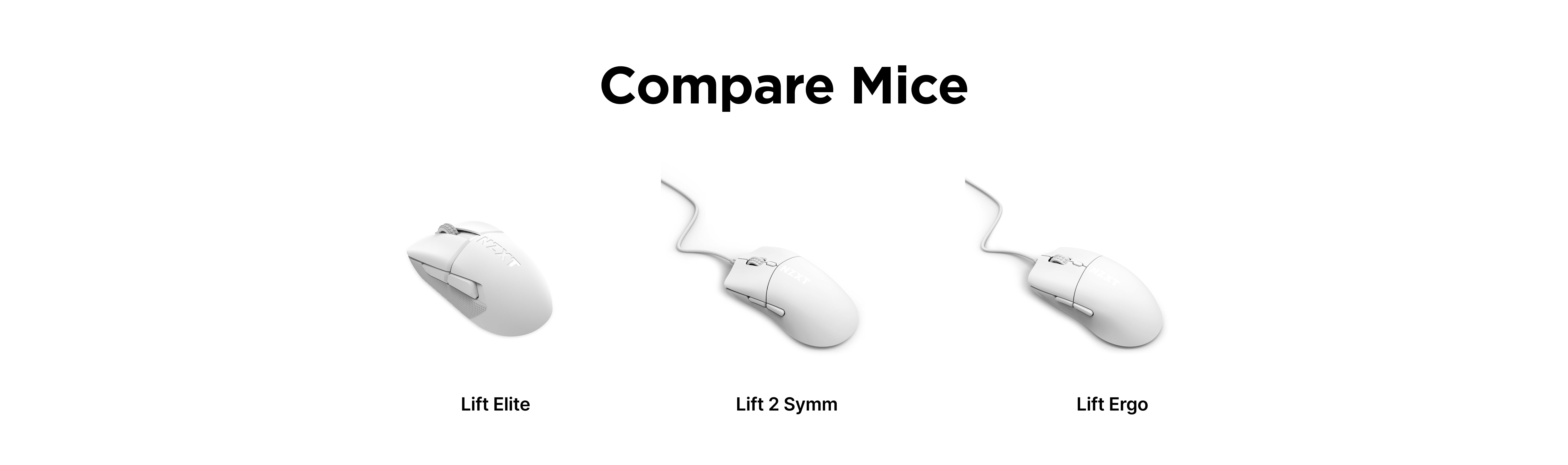 NZXT Gaming Mice | Lightweight, High-DPI, and RGB Options