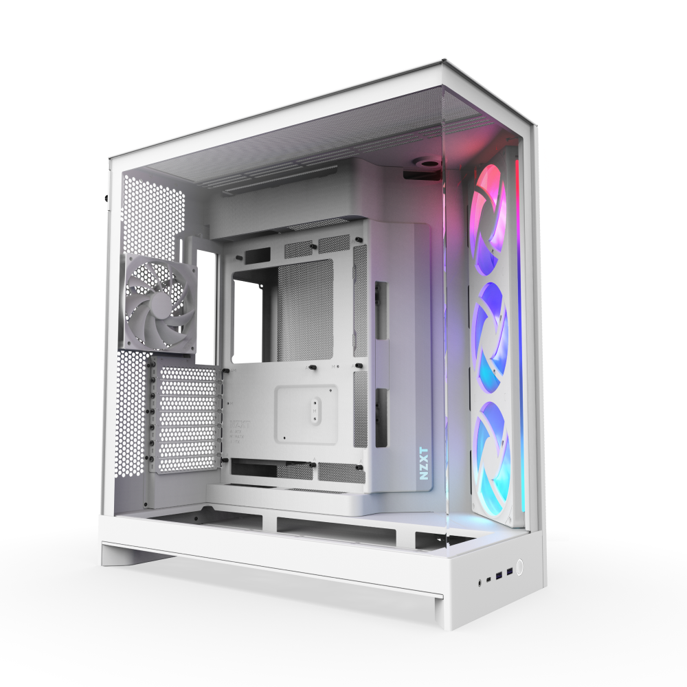 NZXT | H9 フロー RGB | デュアルチャンバー ミッドタワー ATX ケース NZXT | H9 フロー RGB | デュアルチャンバー ミッドタワー ATX ケース
