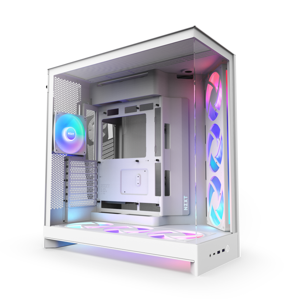 NZXT ホワイト PCケース Amazon | NZXT H7 強化ガラス ミドルタワーPCケース [White] CM