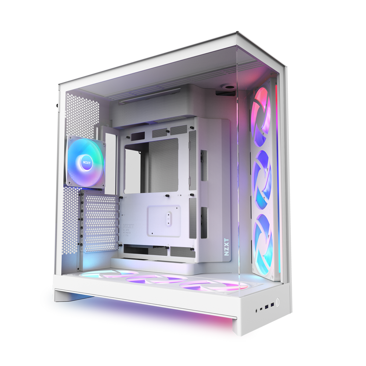 NZXT | H9 フロー RGB+ | デュアルチャンバー ミッドタワー ATX ケース NZXT | H9 フロー RGB+ | デュアルチャンバー ミッドタワー ATX ケース