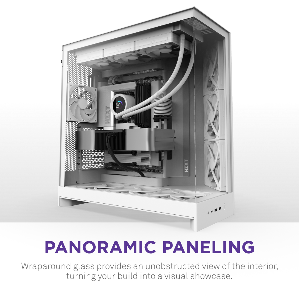 NZXT H9 Flow (2024) Dual-Chamber — view 3