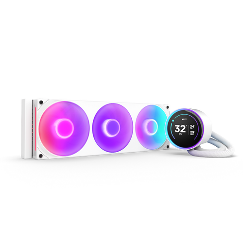 PC用ファン・クーラー NZXT KRAKEN ELITE 360 RGB Cooling_KrakenElite_RGB_WH_420