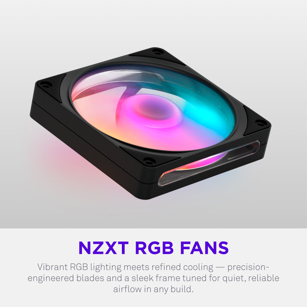 NZXT | F120 RGB | 120mm PC Cooling Fan