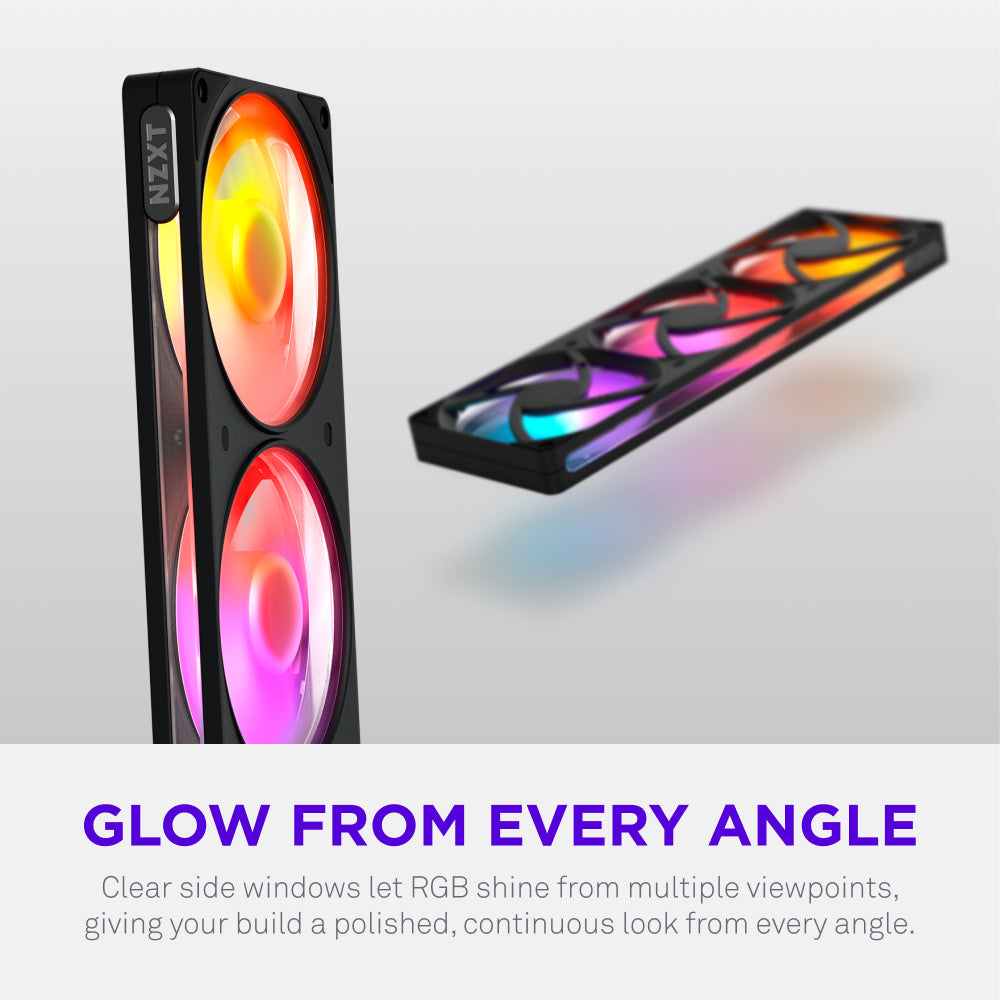NZXT | F360 RGB Reverse | 360mm PC Cooling Fan