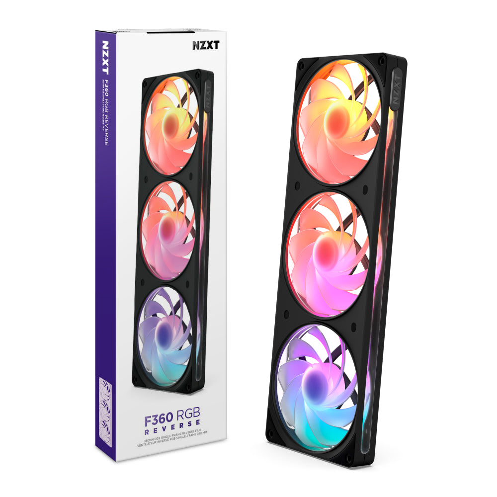 NZXT | F360 RGB Reverse | 360mm PC Cooling Fan