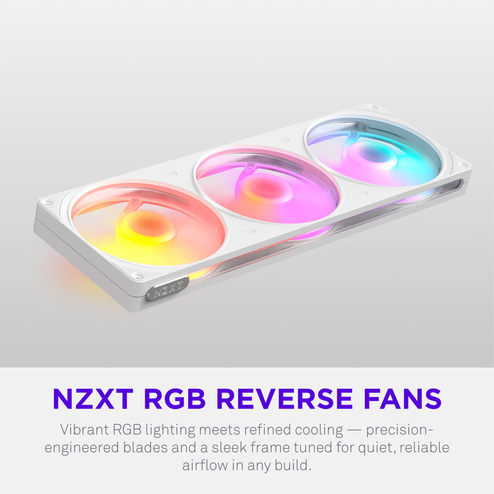 NZXT | F360 RGB Reverse | 360mm PC Cooling Fan