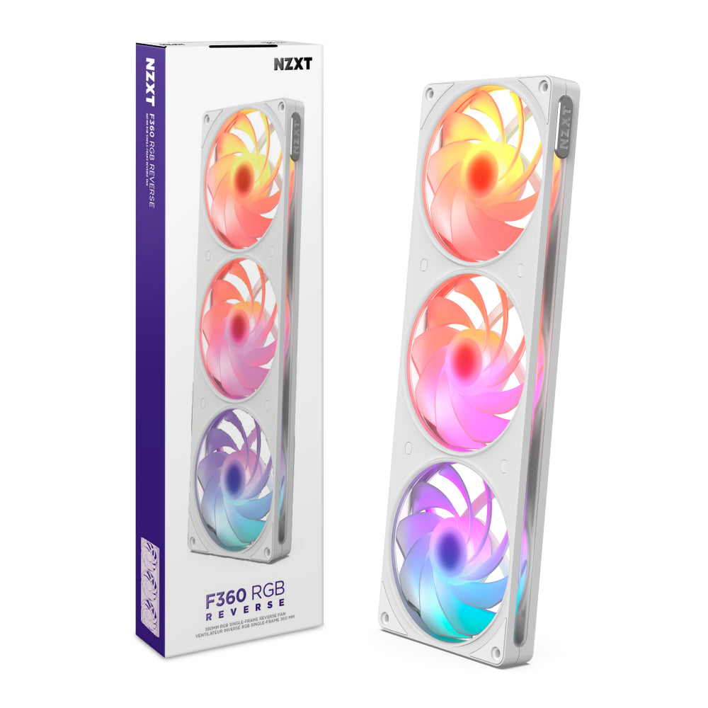 NZXT | F360 RGB Reverse | 360mm PCファン