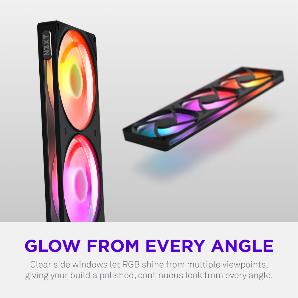 NZXT | F420 RGB Reverse | 420mm PC Cooling Fan