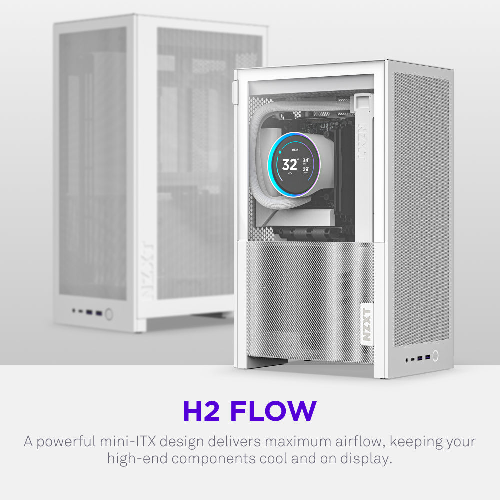 NZXT | H2 Flow | Mini-ITX Airflow Case